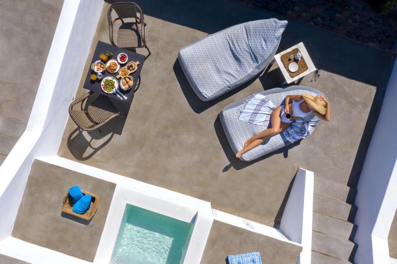 Santa Irina Luxury Sunny Lofts Hotell Perivolos  Eksteriør bilde
