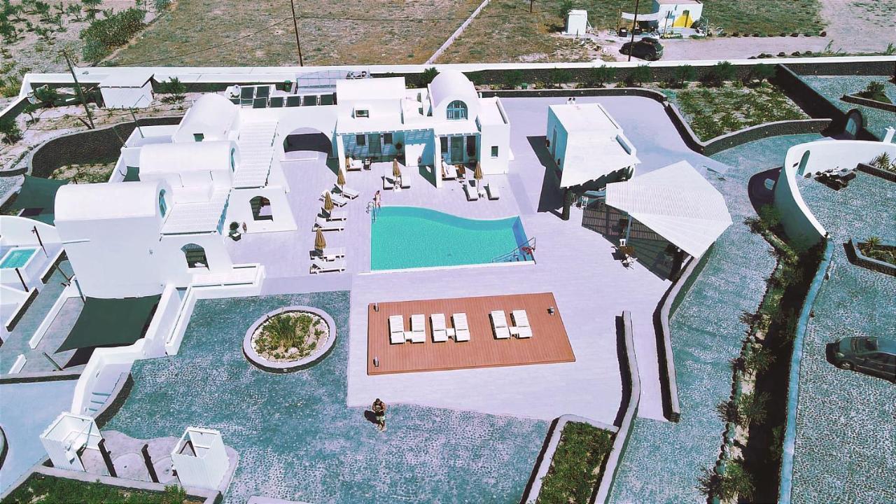 Santa Irina Luxury Sunny Lofts Hotell Perivolos  Eksteriør bilde