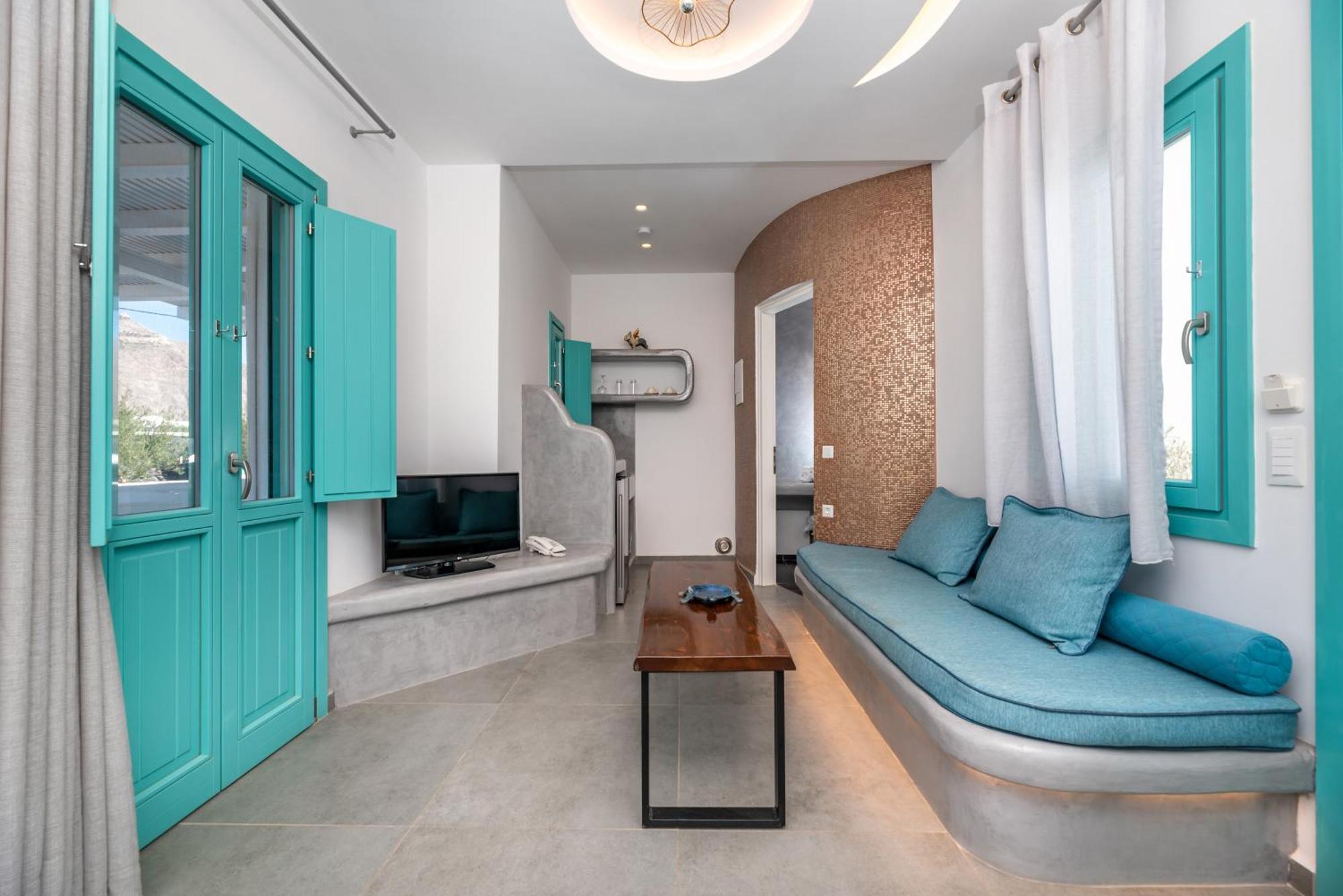 Santa Irina Luxury Sunny Lofts Hotell Perivolos  Eksteriør bilde