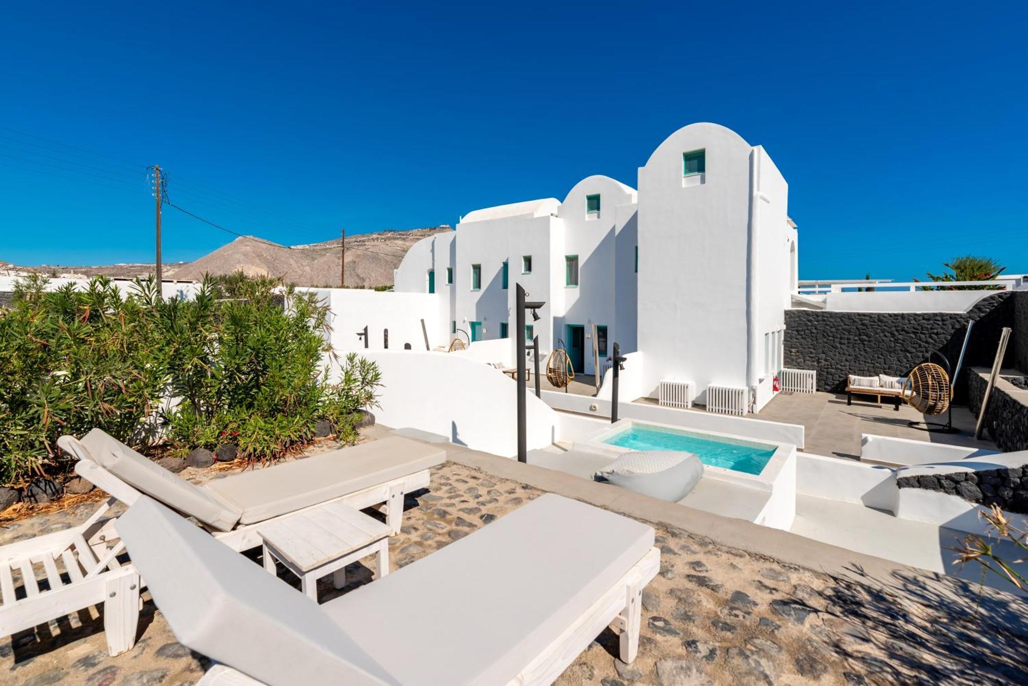 Santa Irina Luxury Sunny Lofts Hotell Perivolos  Eksteriør bilde