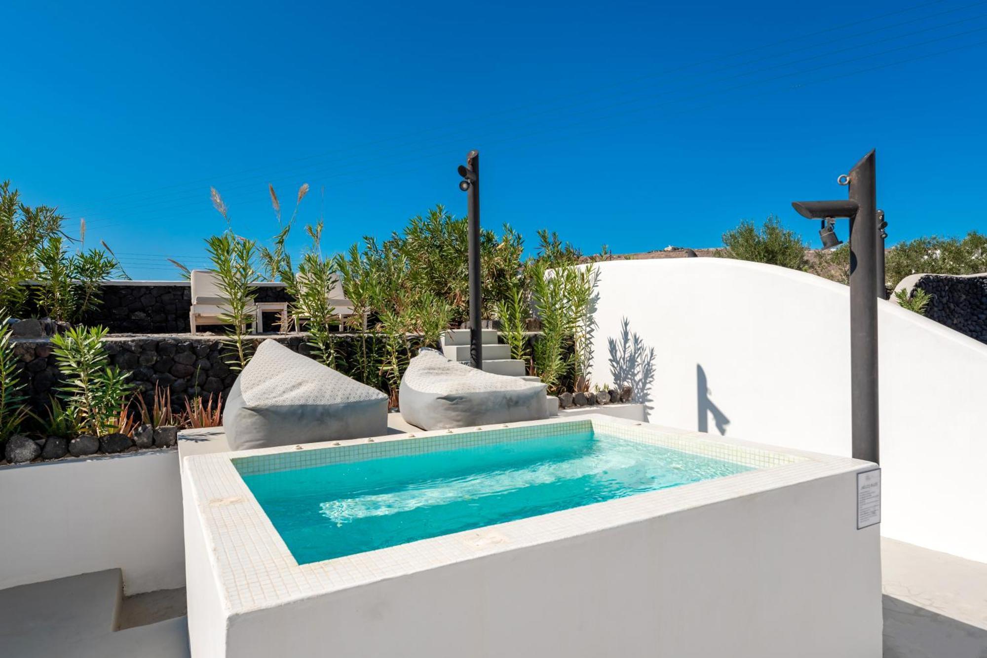 Santa Irina Luxury Sunny Lofts Hotell Perivolos  Eksteriør bilde